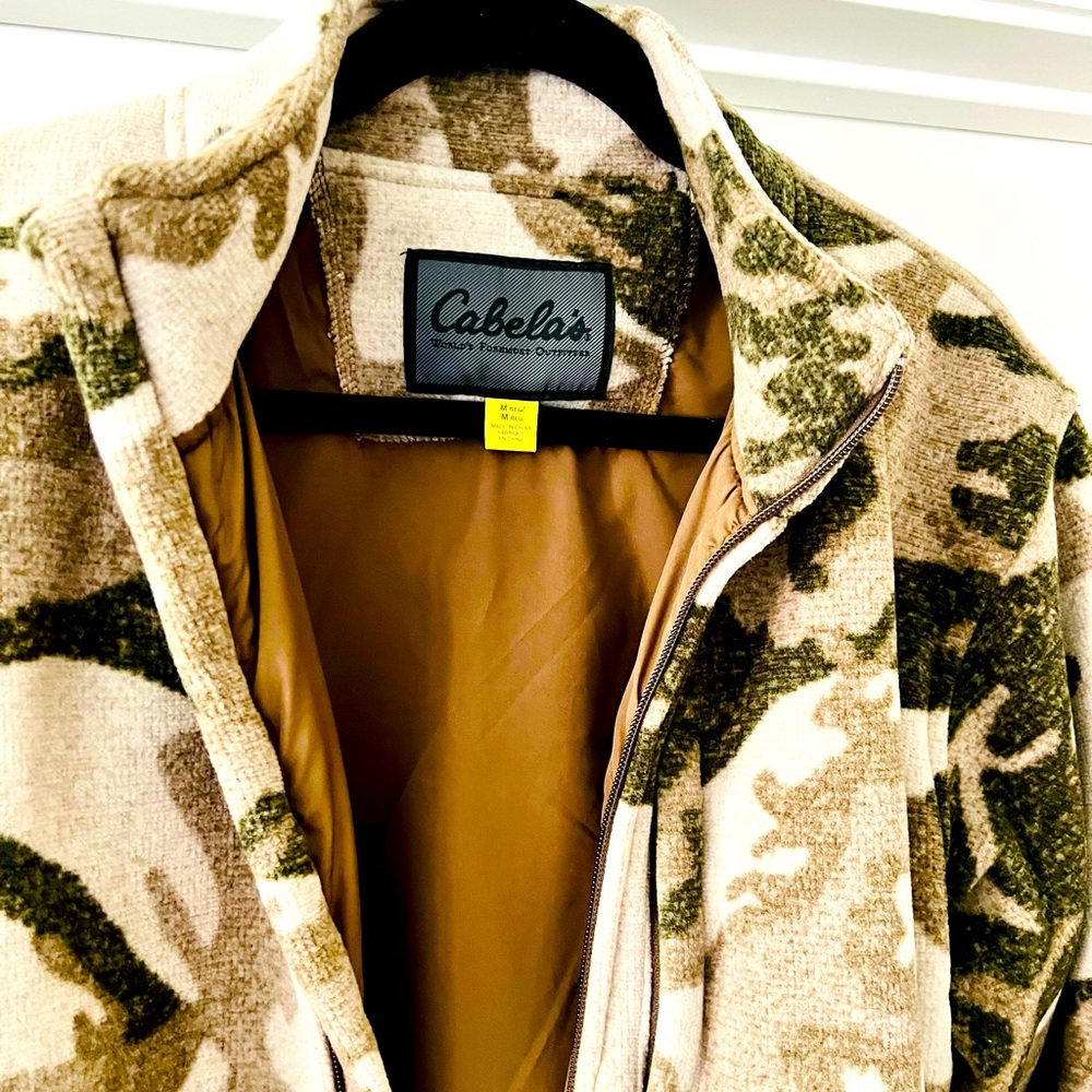 NWOT Cabela’s Fleece Camo Jacket - Picture 2 of 9